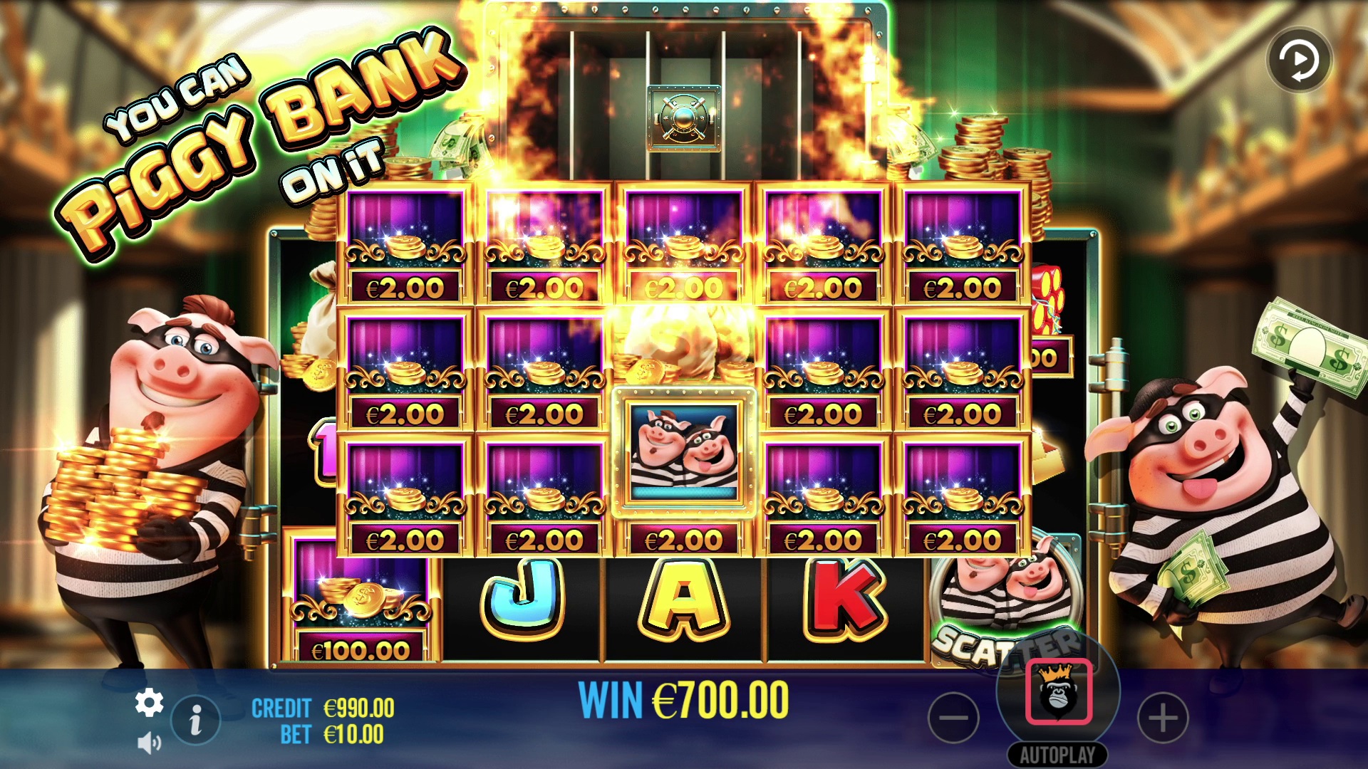 You Can Piggy Bank On It - screenshot with slot description 4